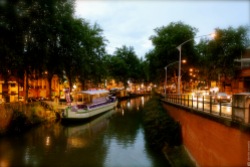 canal, Toulouse, boat, river